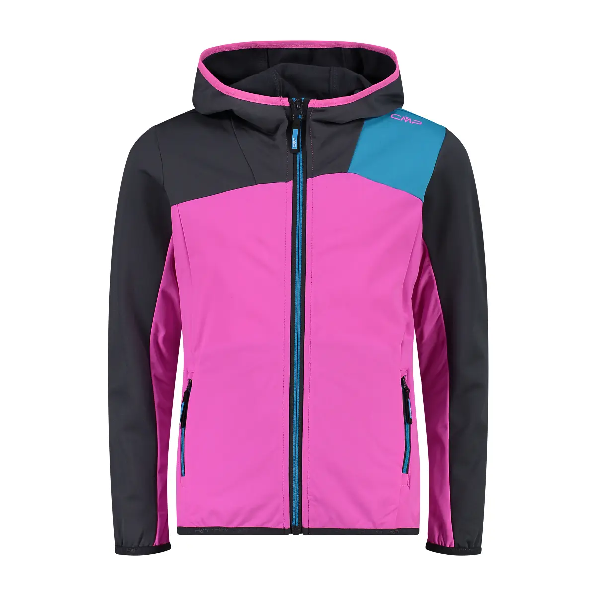 Girl's hooded fleece CMP