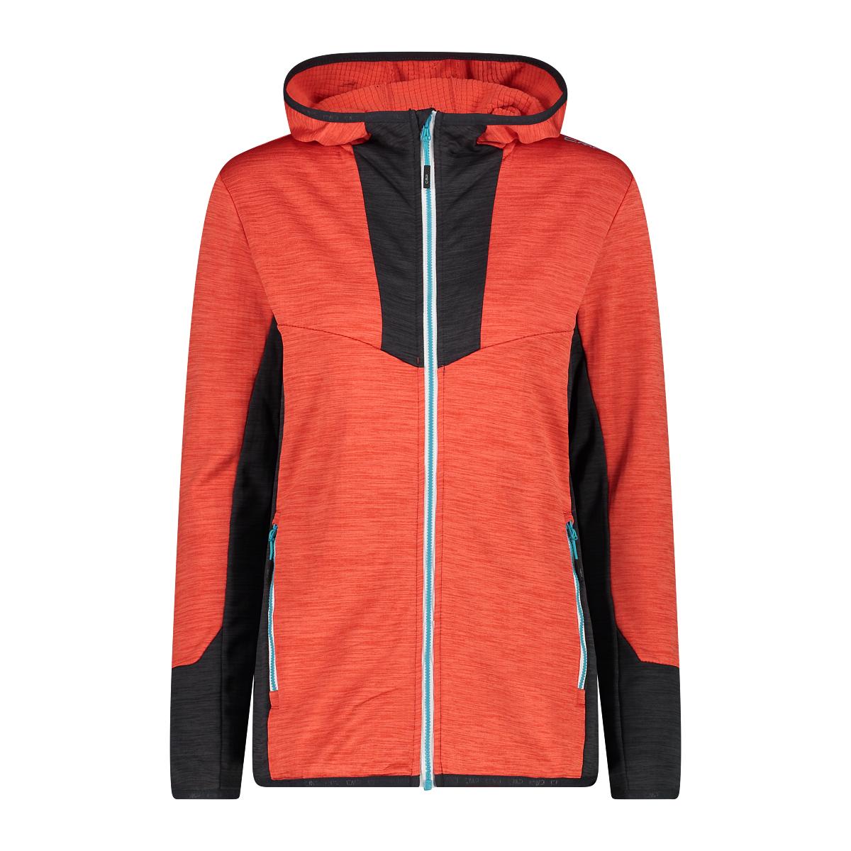 Pile con cappuccio da donna CMP Unlimitech Grid Tech