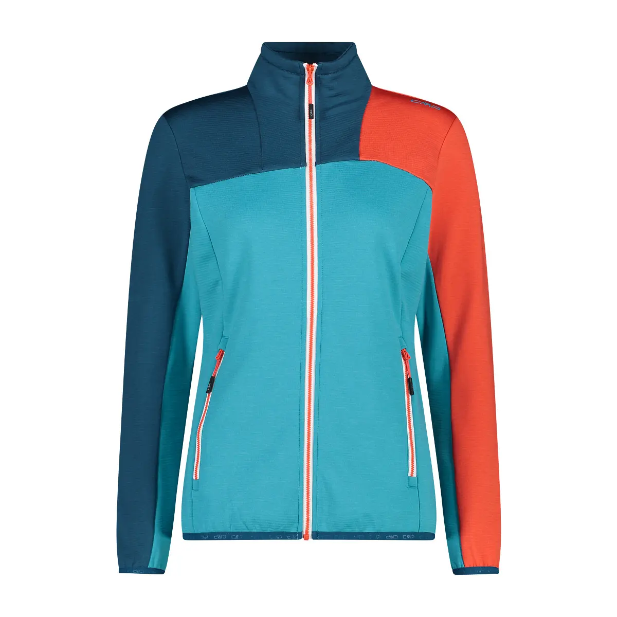 Cmp Women's Bleu Full-Zip Fleece Unlimitech