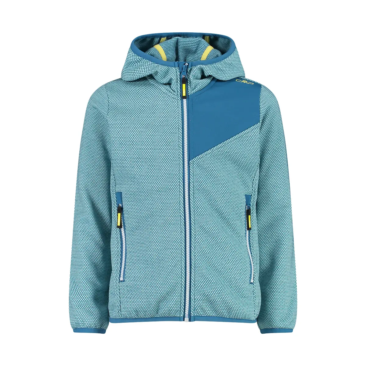 Mädchen-Hoodie aus Jacquardstrick CMP