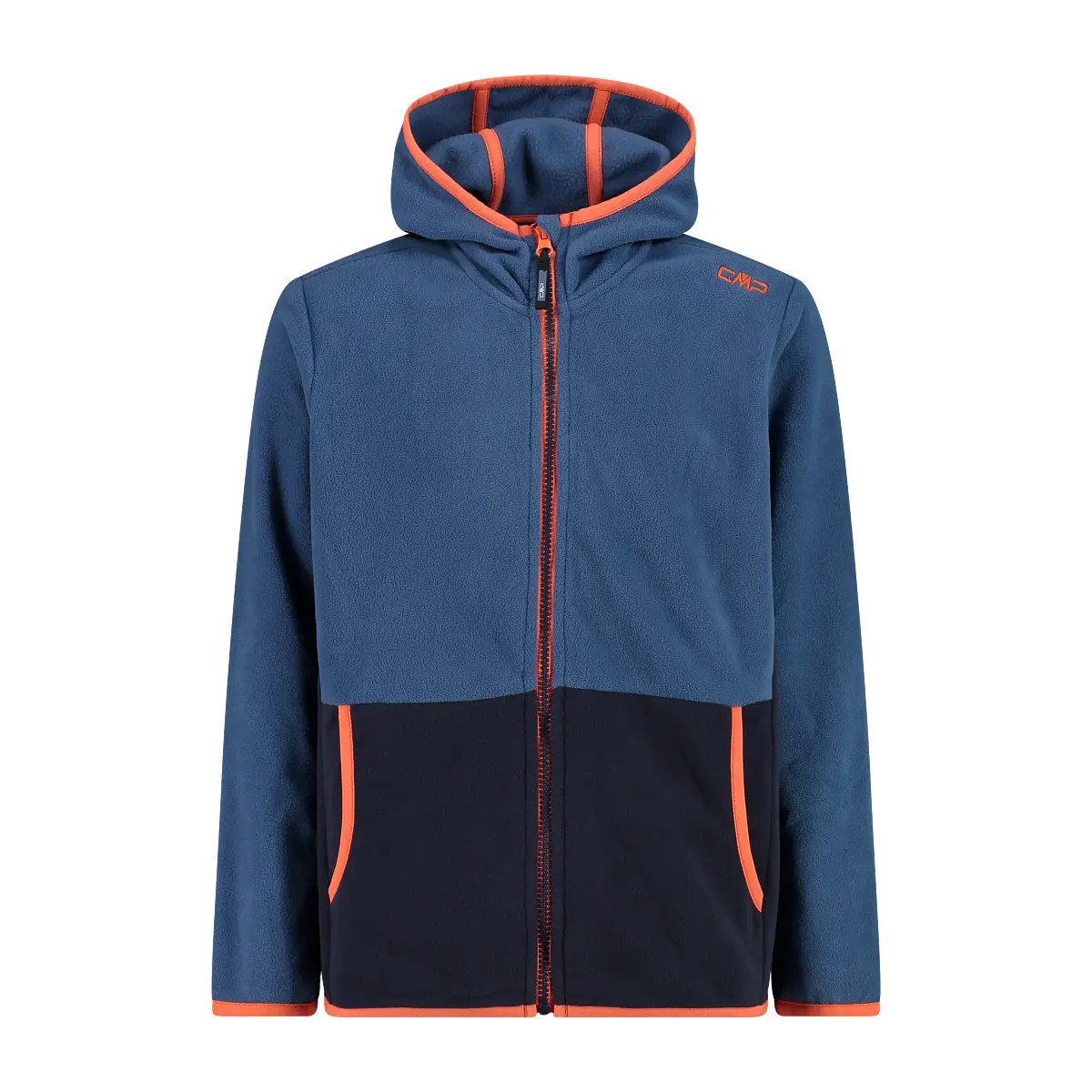 Cmp Boys Bleu Children's Zip-Up Hooded Jacket