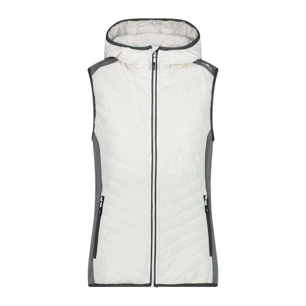 Gilet con cappuccio ibrido donna CMP