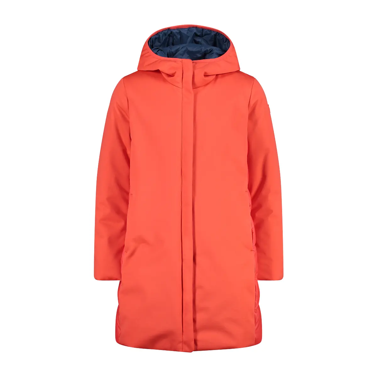 Cmp Girls Orange 'S Puffer Jacket