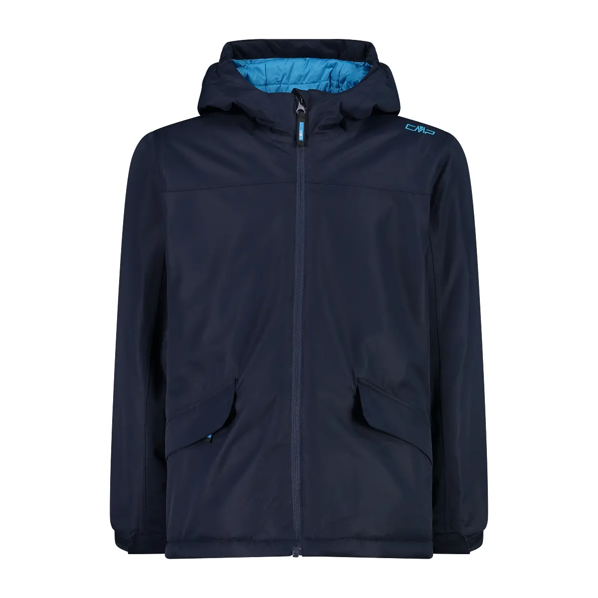 Cmp Men's Bleu Child Hooded Jacket