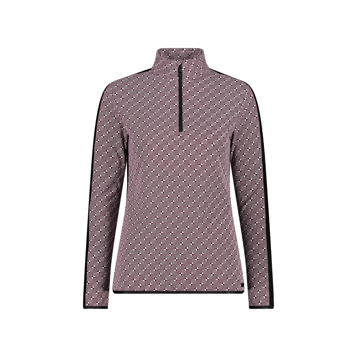 8059342509704 - Damen Sweatshirt mit halbem Reißverschluss und Rollkragen CMP