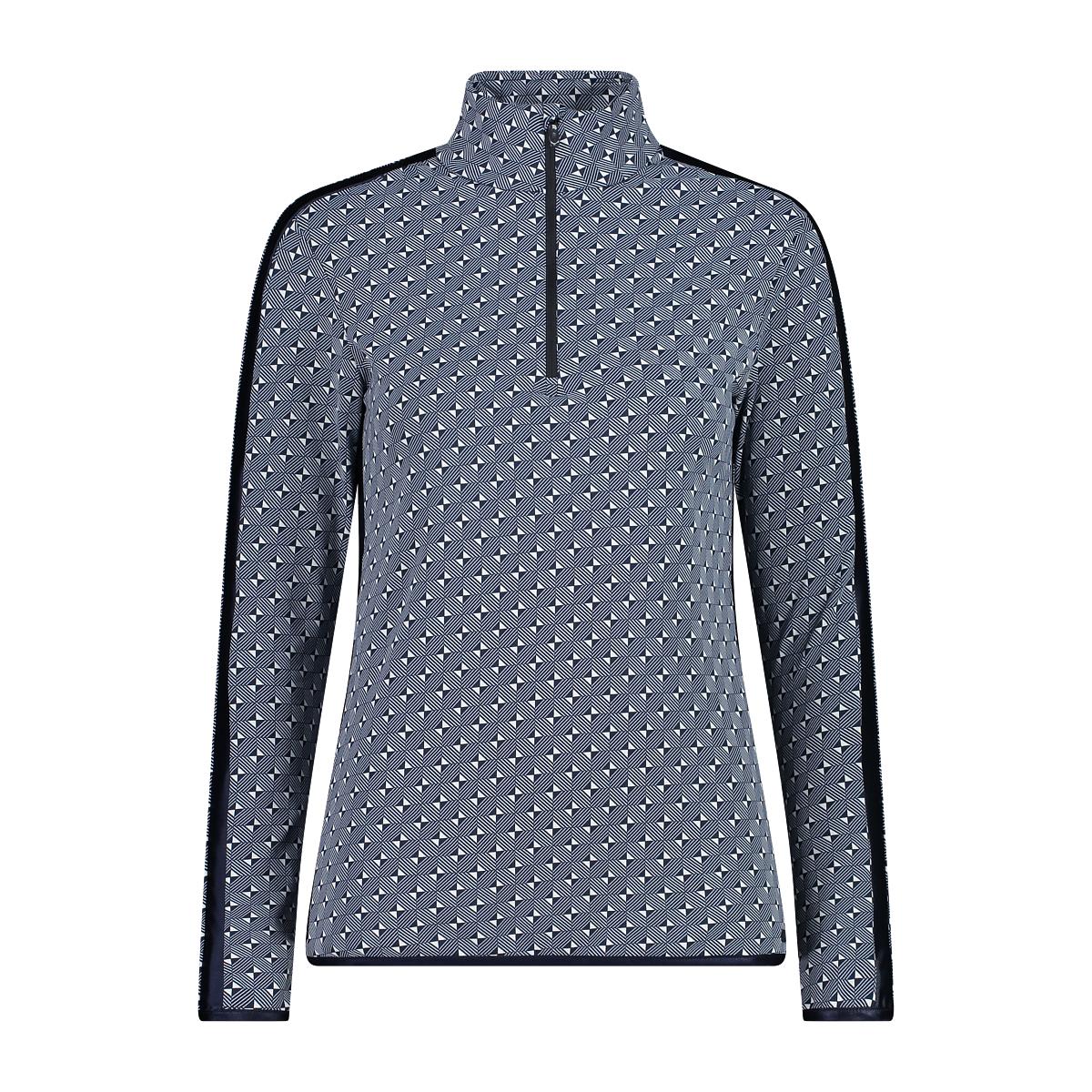 8059342509711 - Damen Sweatshirt mit halbem Reißverschluss und Rollkragen CMP