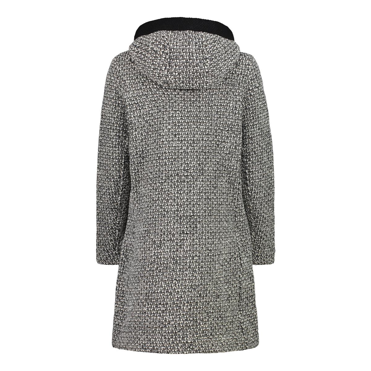 8059342512476 - Damen Fix Hoodie Mantel (Größe XXL schwarz)