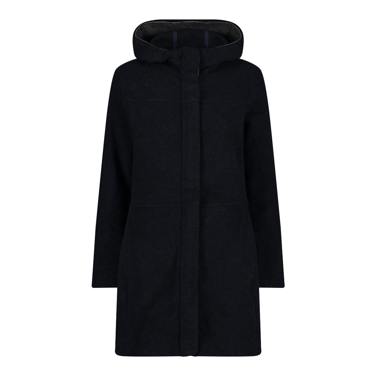 8059342641428 - Damen Langmantel mit Kapuze CMP