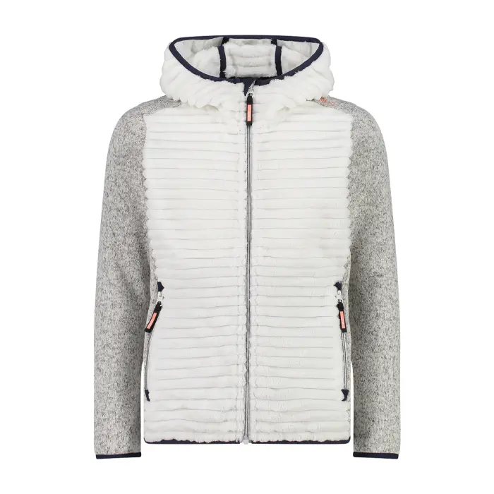 Hybride Kapuzenjacke für Mädchen CMP