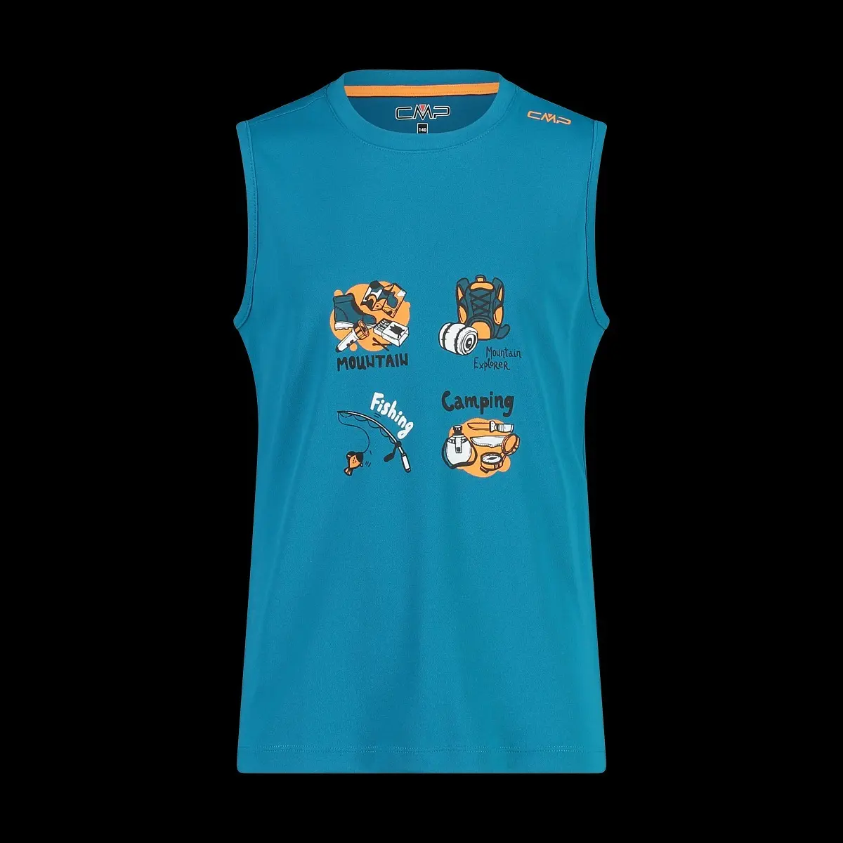 Cmp Boys Bleu Children's Tank Top