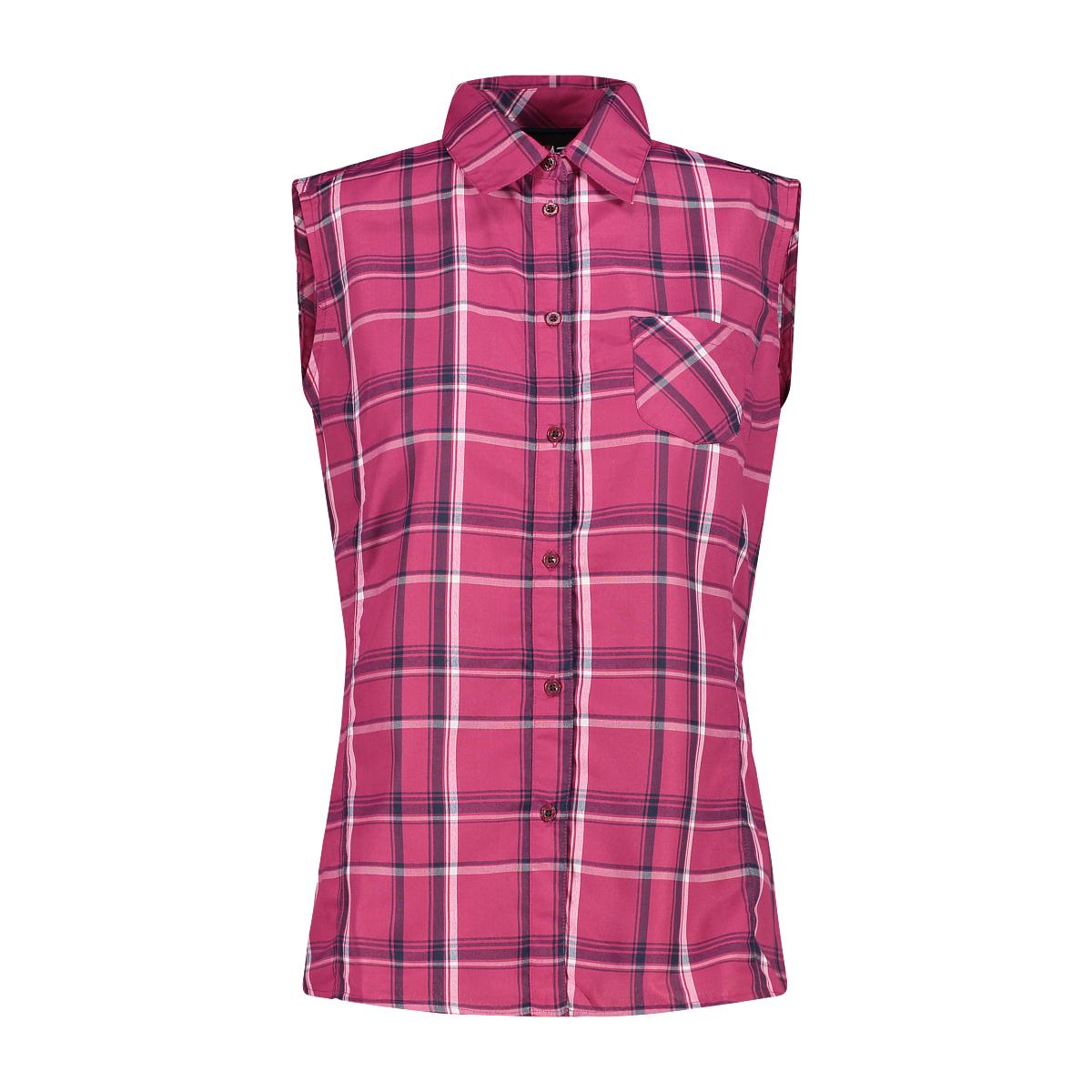 8059342099632 - Ärmellose Damenbluse kariert CMP