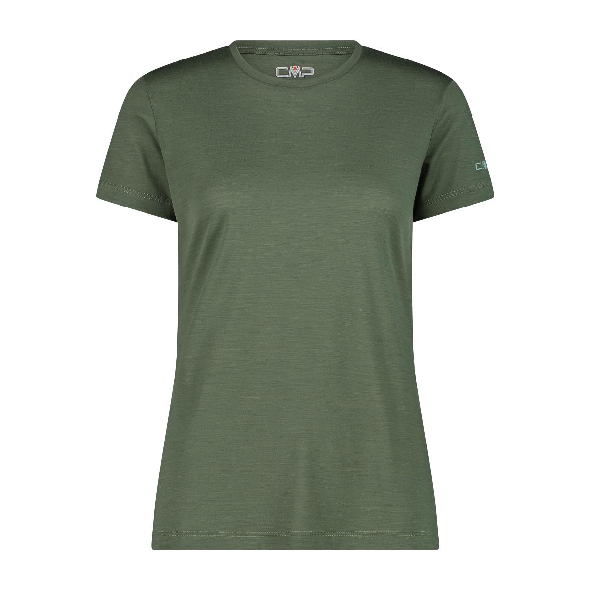 8058949867040 - Rundhals T-Shirt aus Merinowolle für Damen CMP