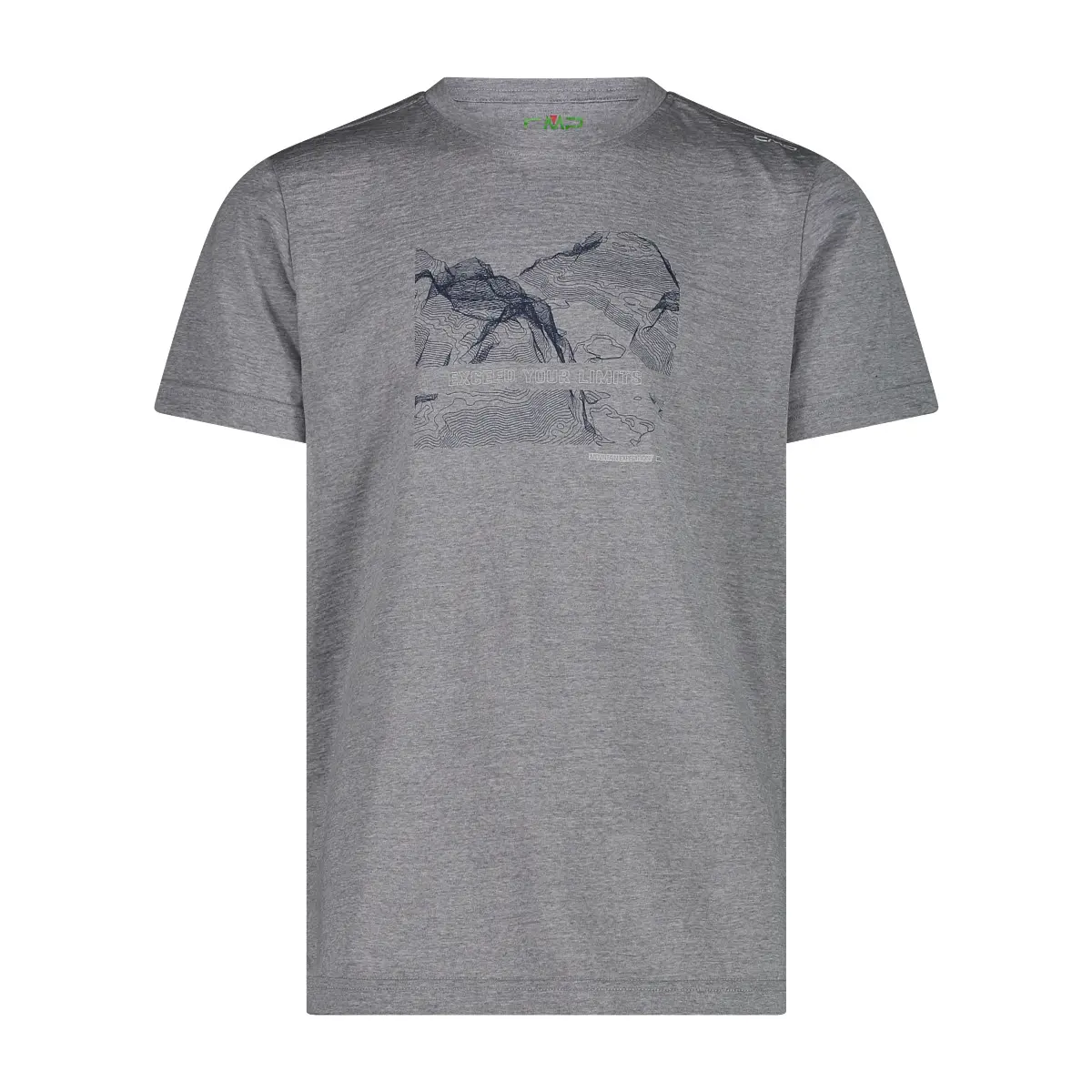 Cmp Men's Gris T-Shirt