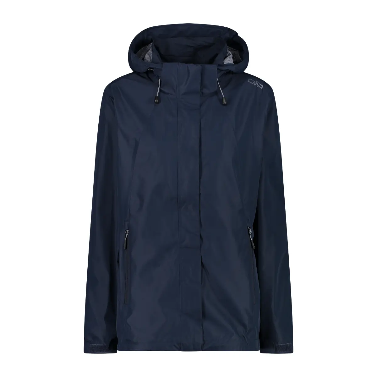 Cmp Women's Noir Waterproof Hooded Jacket With Ventilation