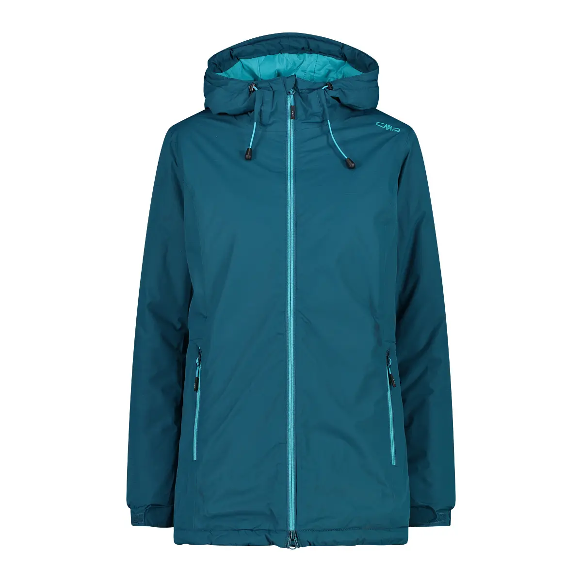 Cmp Women's Bleu Ripstop Hoodie