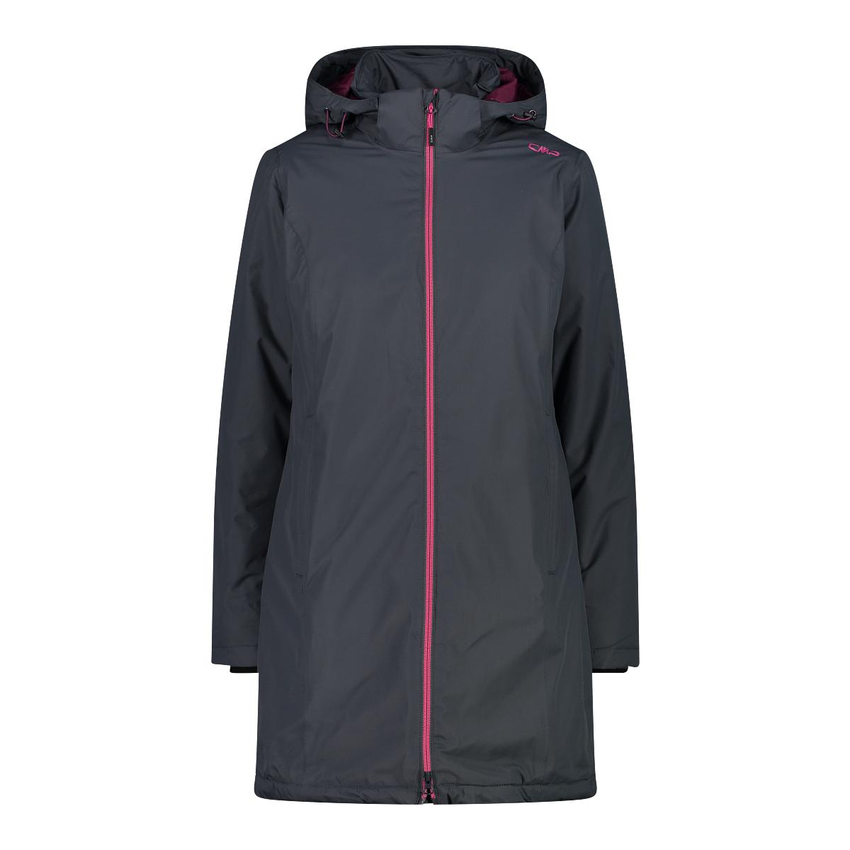 8059342529498 - Damen Zip Hoodie Mantel (Größe XS grau)