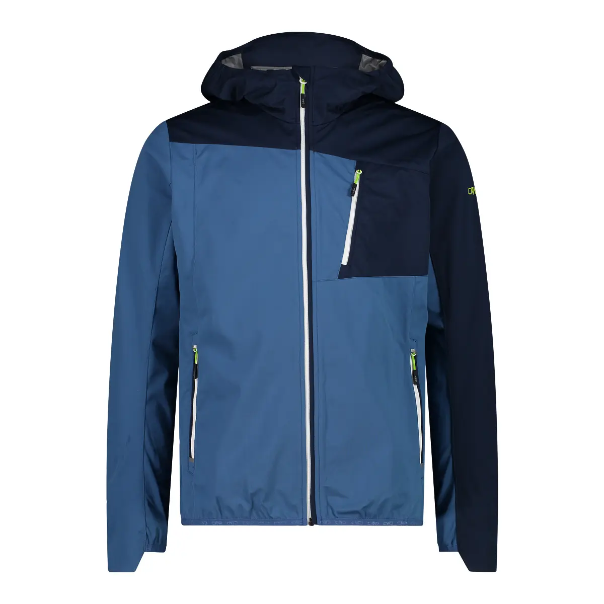 Cmp Men's Bleu Waterproof Hooded Jacket