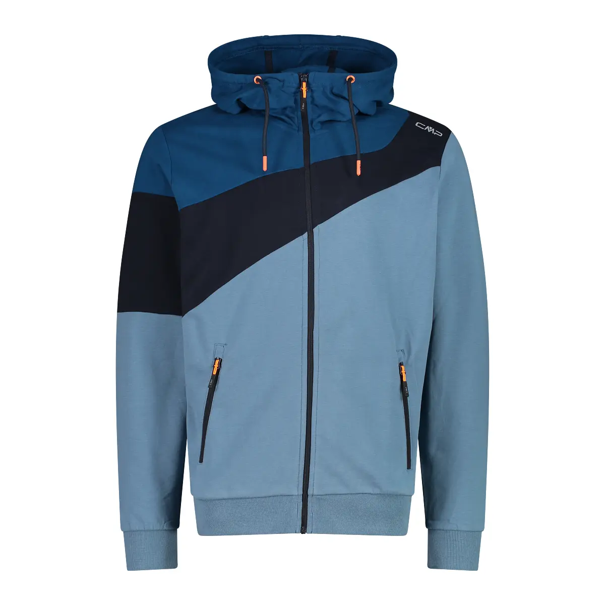 Cmp Men's Bleu Hooded Jacket