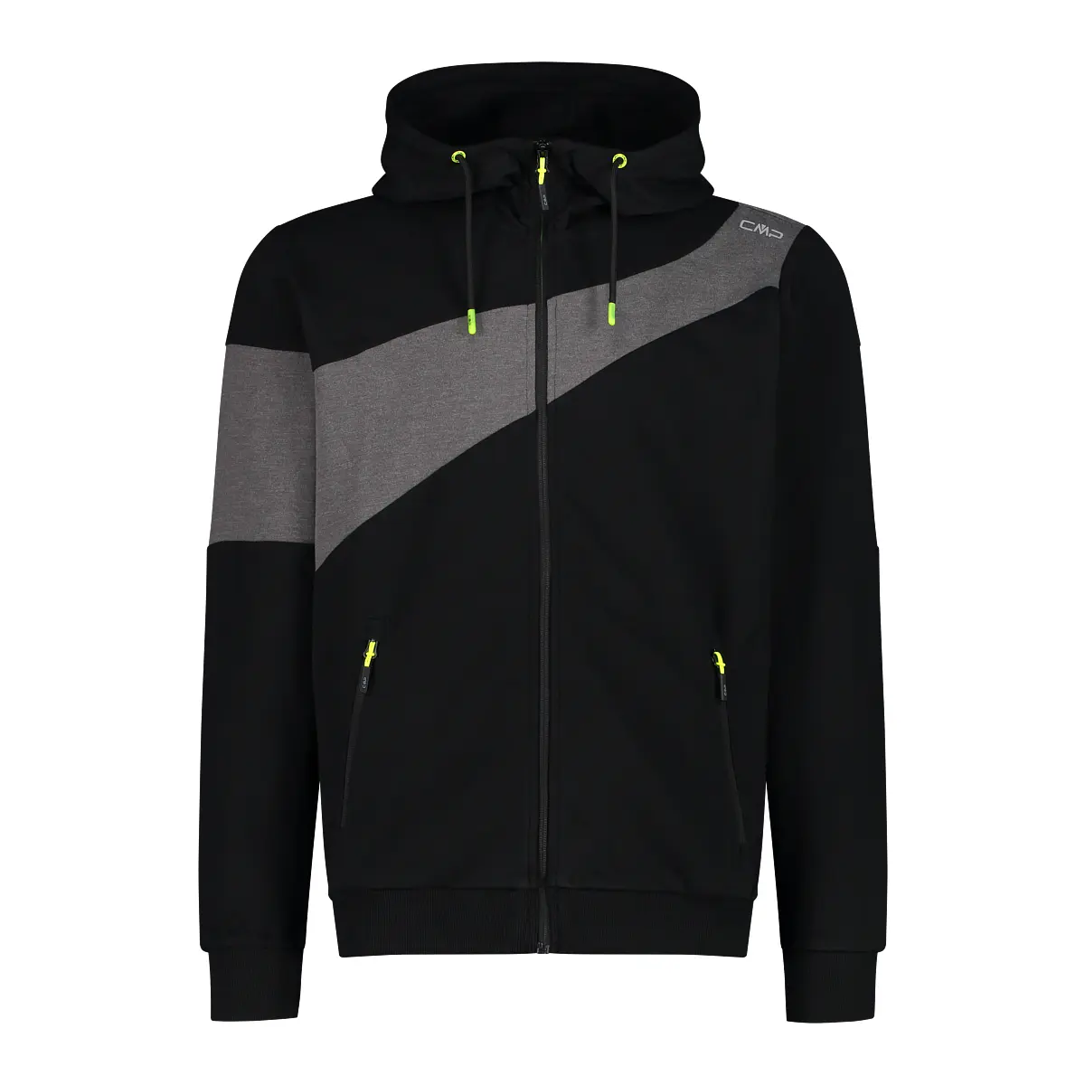 Cmp Men's Noir Hooded Jacket