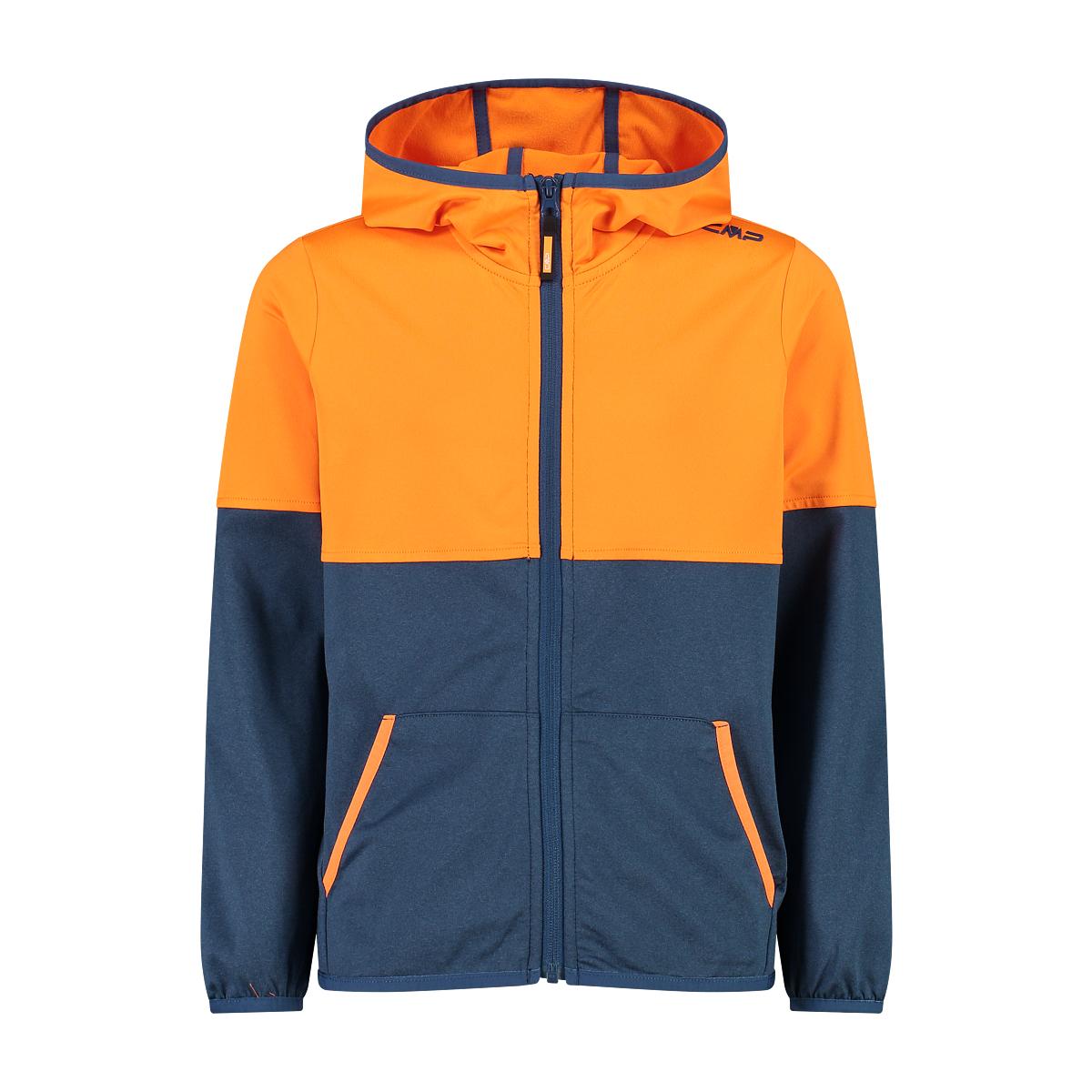 8058949779817 - Kinder Kapuzen-Sweatshirt mit durchgehendem Reißverschluss CMP