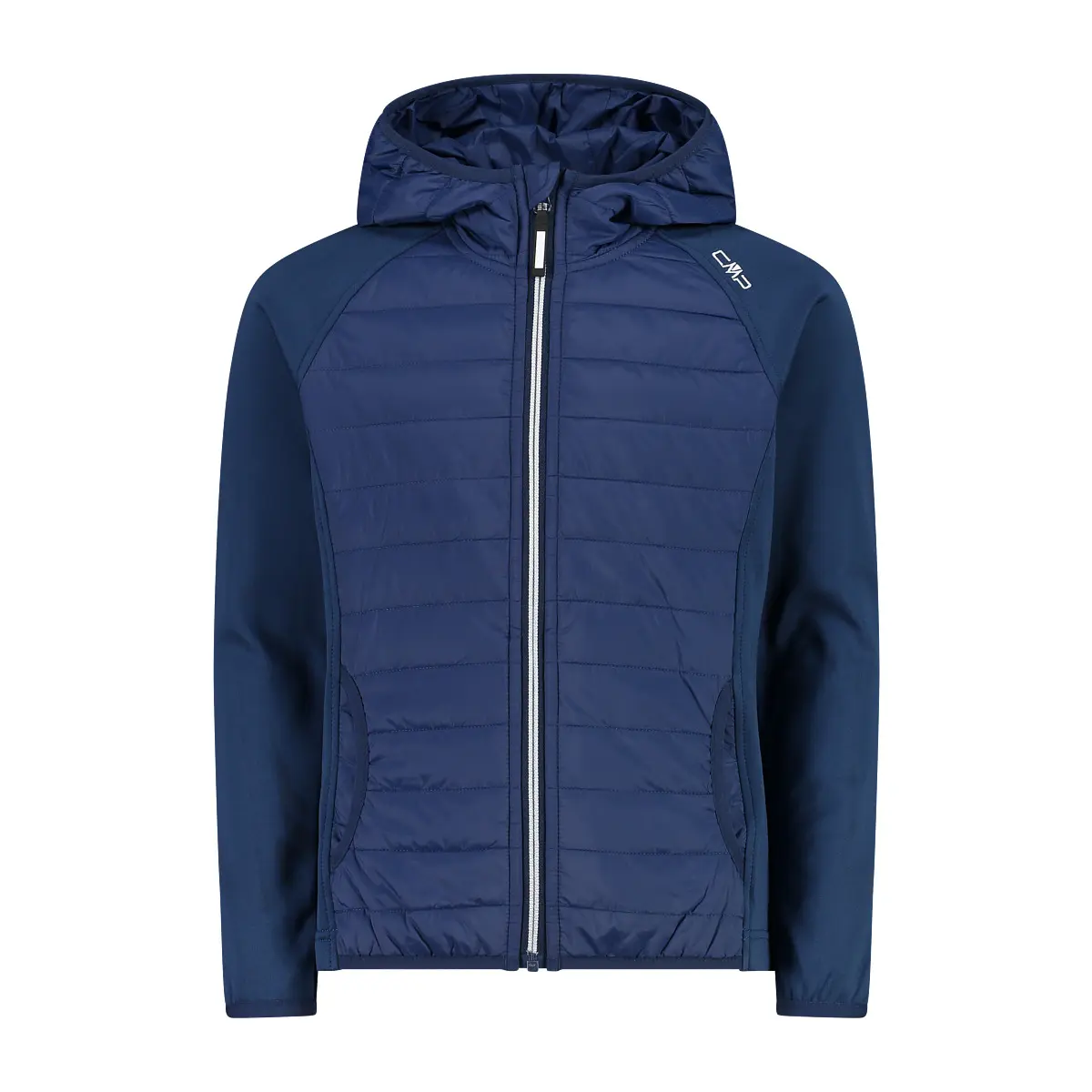 Girl's hybrid waterproof hoodie jacket CMP