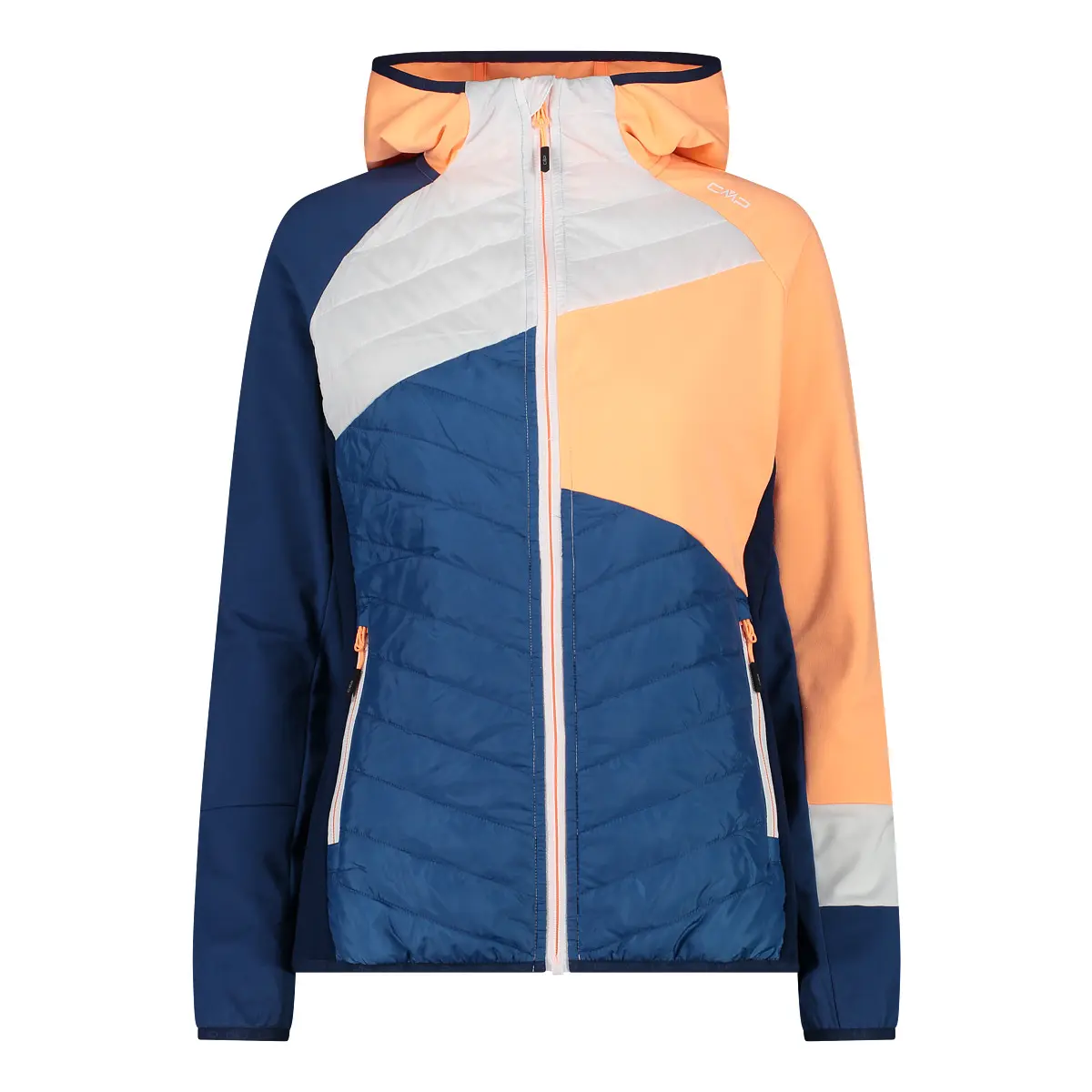 Hybrid-Fleece mit Kapuze, Damen CMP