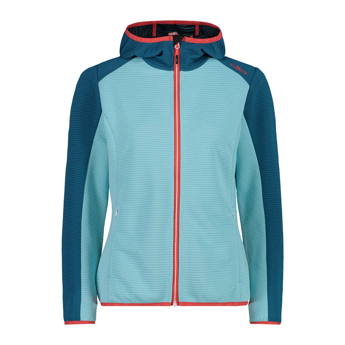 Cmp Women's Bleu Hooded Sweatshirt