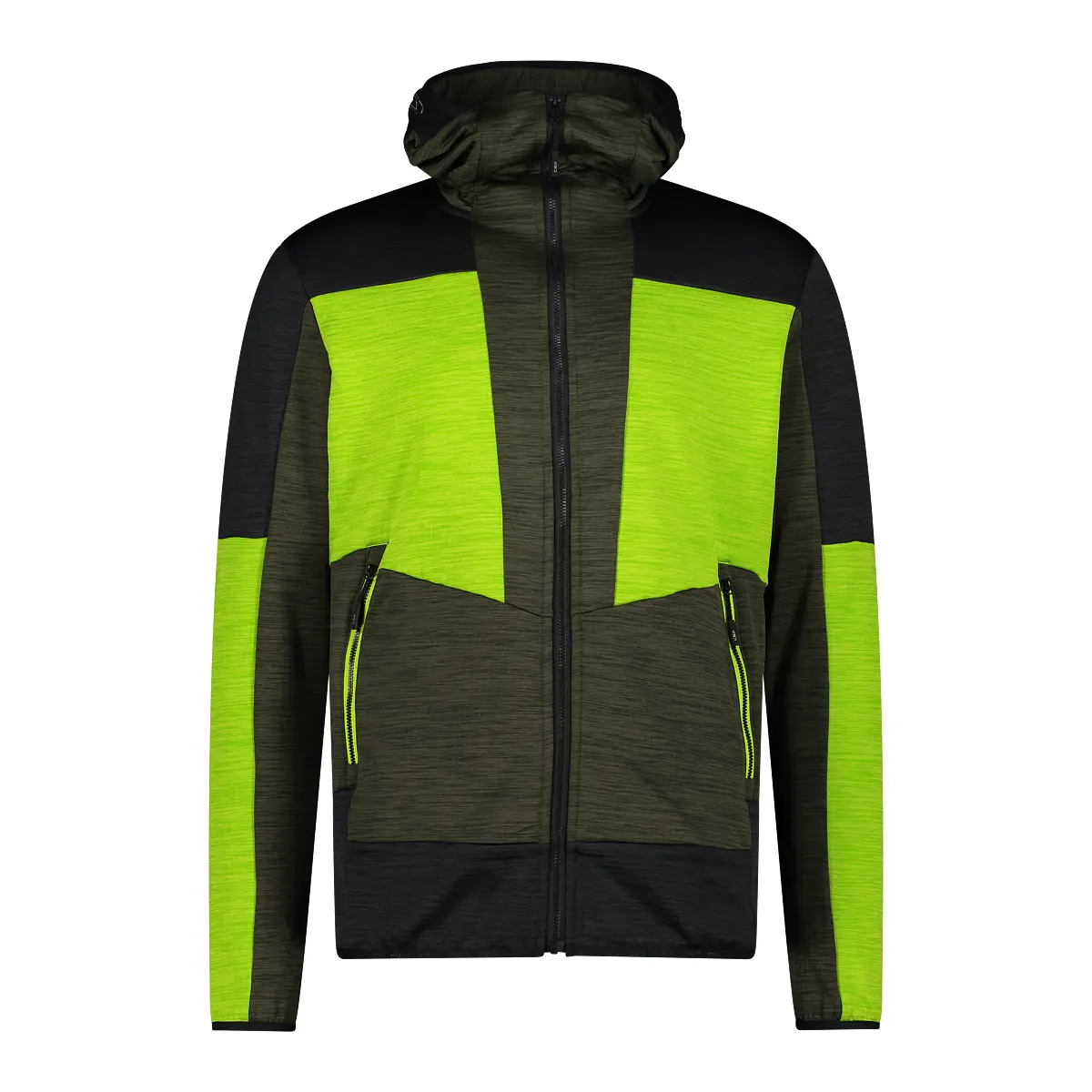 Cmp Vert Chaqueta Con Capucha De Forro Polar