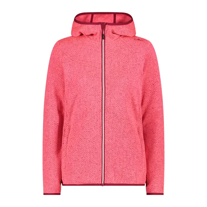 Cmp Women's Rouge Hooded Fleece