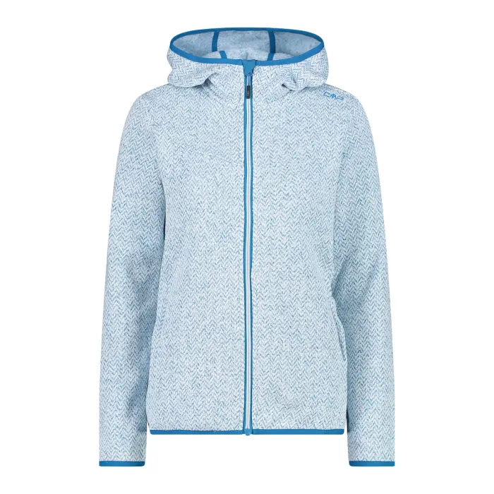 Cmp Women's Bleu Hooded Fleece