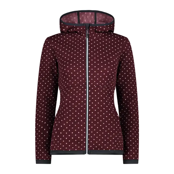 Cmp Women's Rouge Hooded Jacket