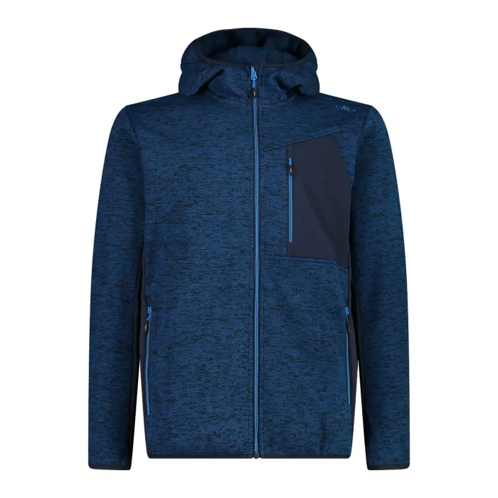 Cmp Men's Bleu Hooded Fleece