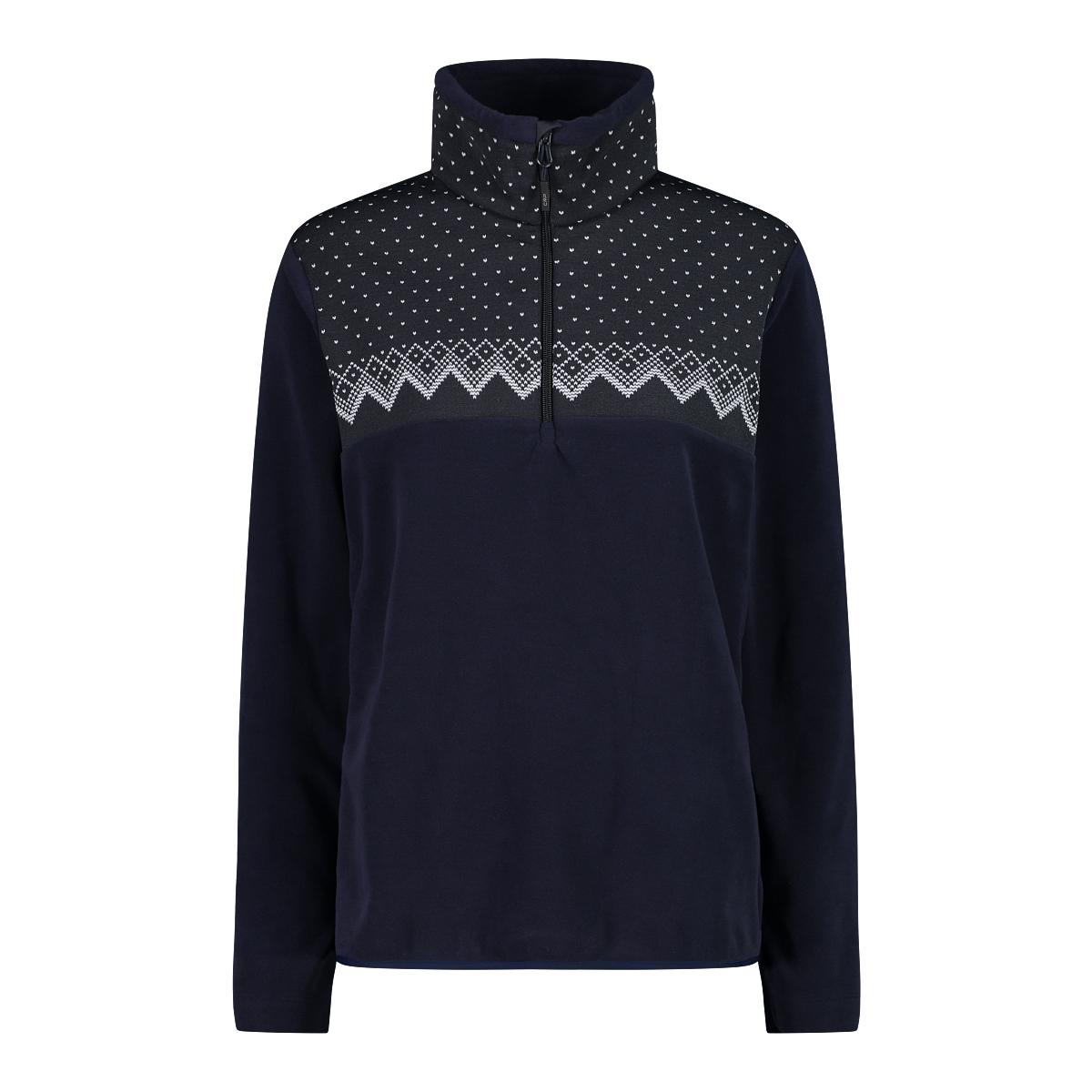 8058949394454 - Fleece mit halbem Reißverschluss Damen CMP