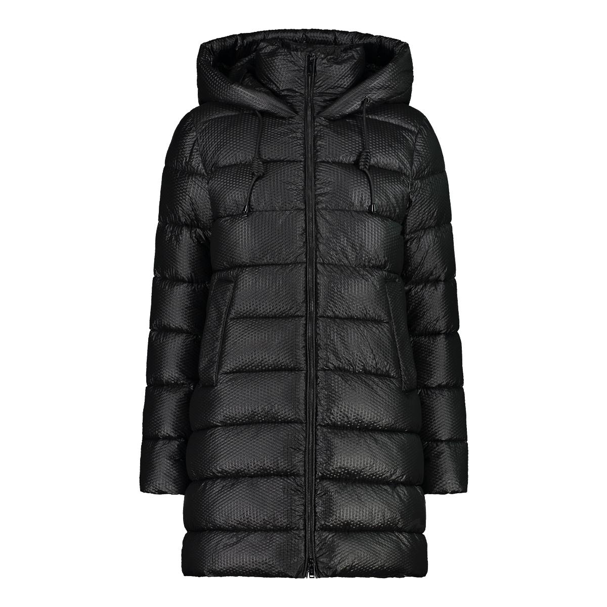 8058949198144 - Lange Kapuzenjacke Damen 3D Effect