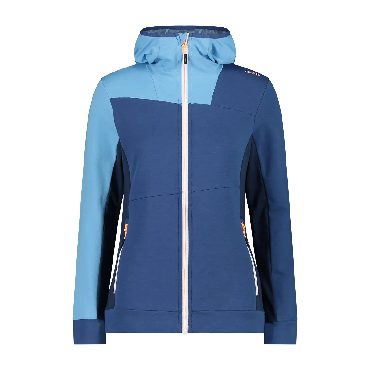 Cmp Women's Bleu Hooded Sweatshirt