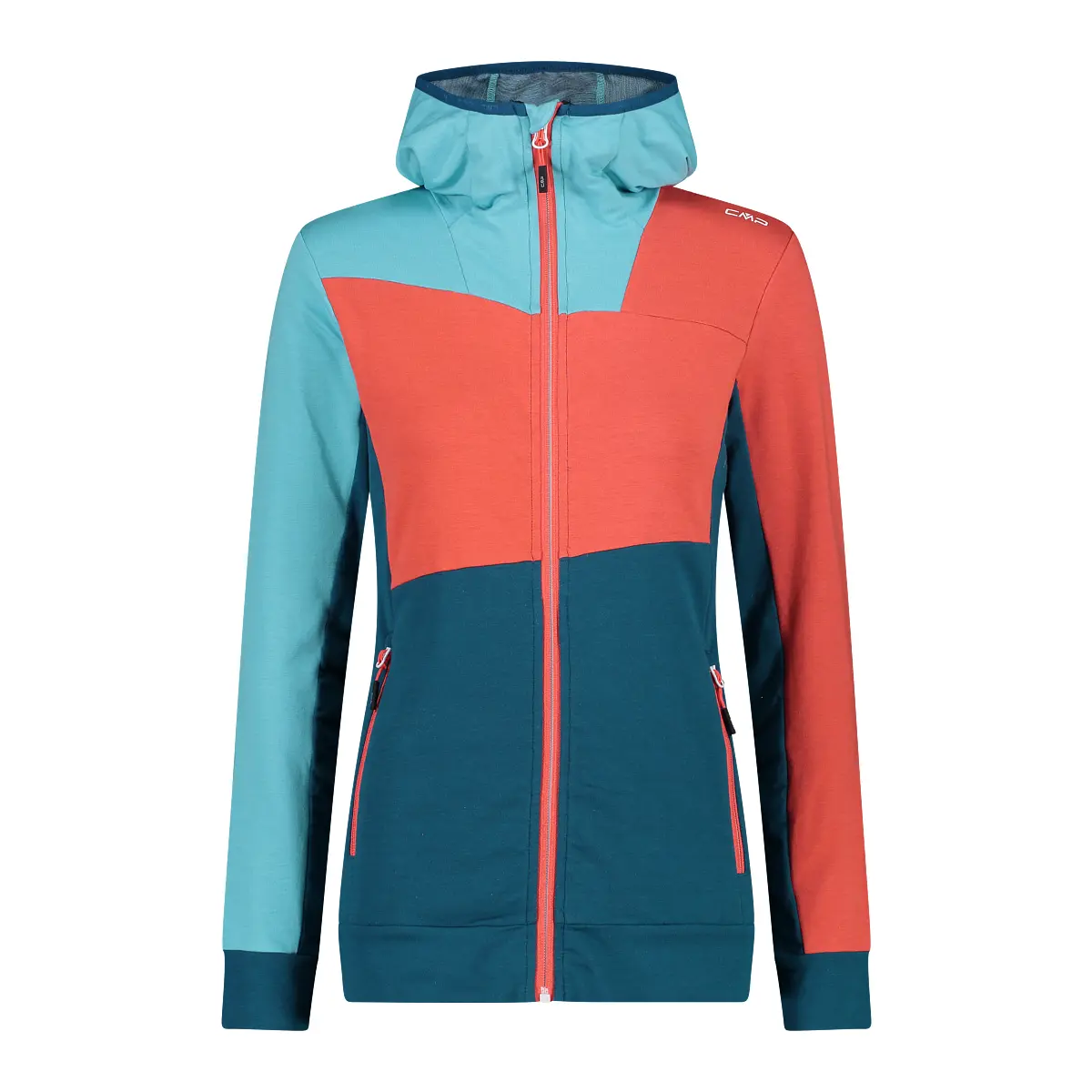 Cmp Women's Bleu Hooded Sweatshirt