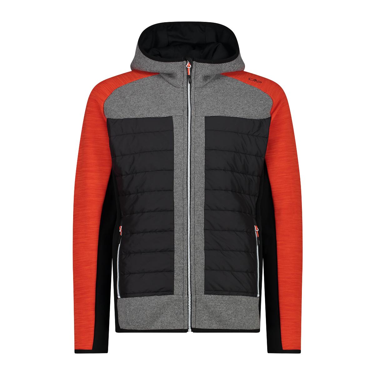 Felpa con cappuccio ibrida CMP