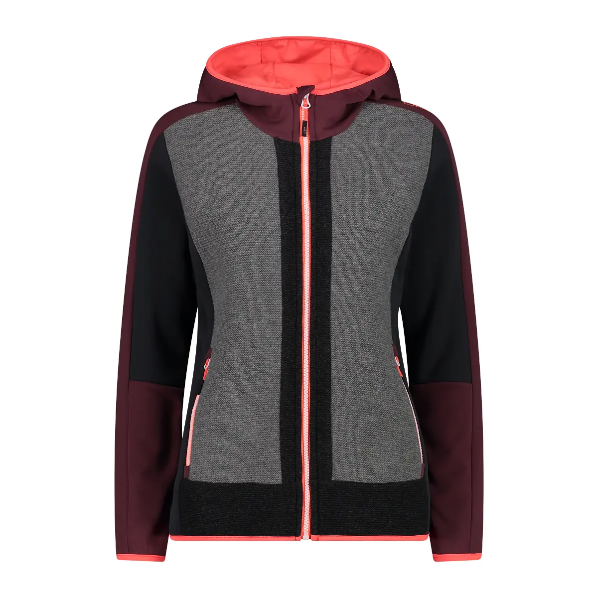 Cmp Women's Rouge Hooded Jacket