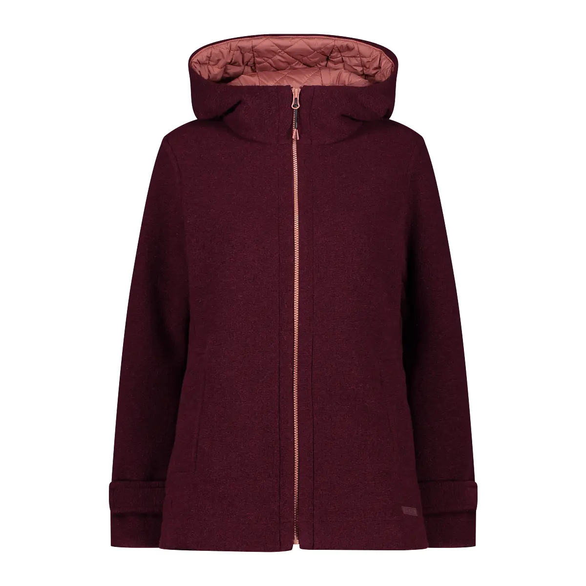 Cmp Women's Rouge Wooltech Hoodie