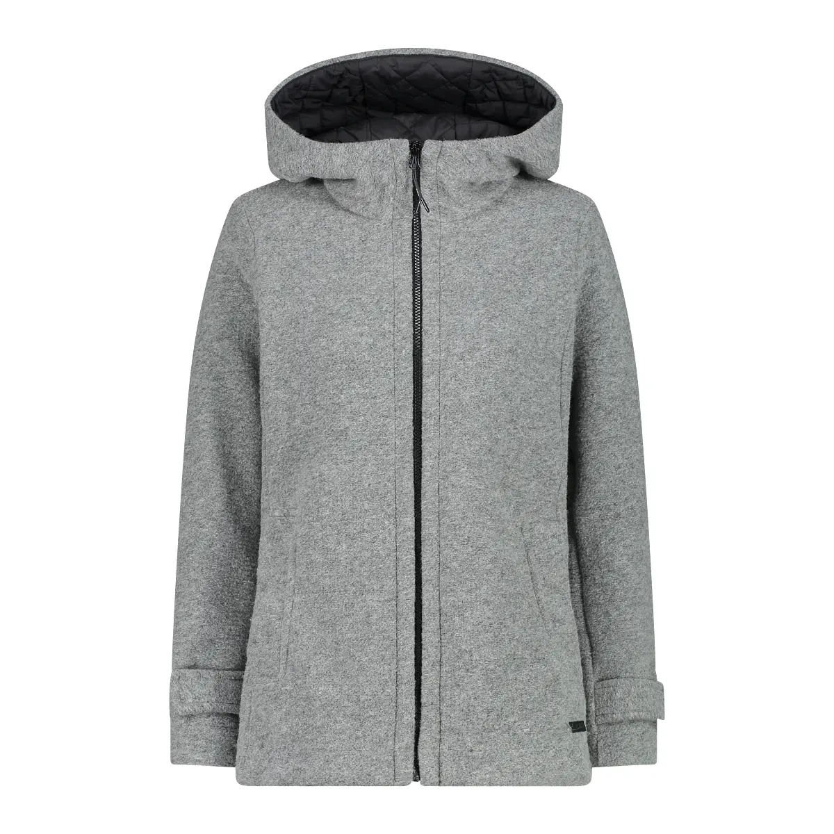Cmp Women's Gris Wooltech Hoodie