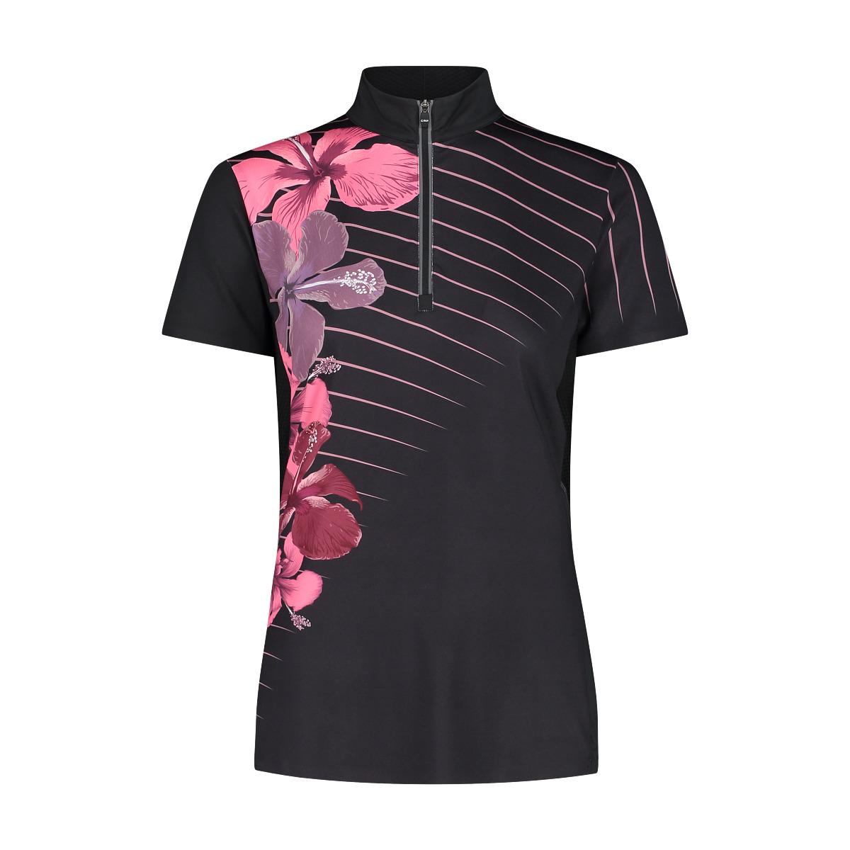 Velo Store - UK Women's half-zip T-shirt CMP | Extra 10% off with Subscription, Postage £16.79 to UK Fedex.