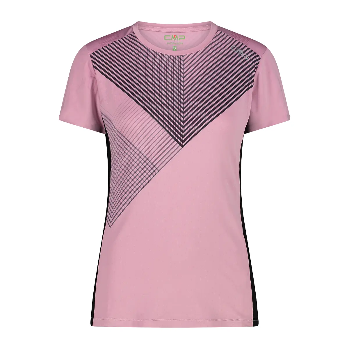 Cmp Mujer Rose Camiseta De Con Cuello Redondo