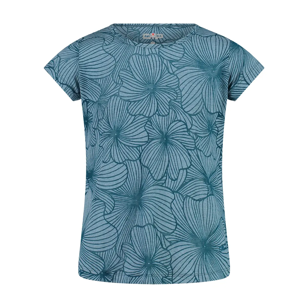 Cmp Girls Bleu 'S Cotton T-Shirt