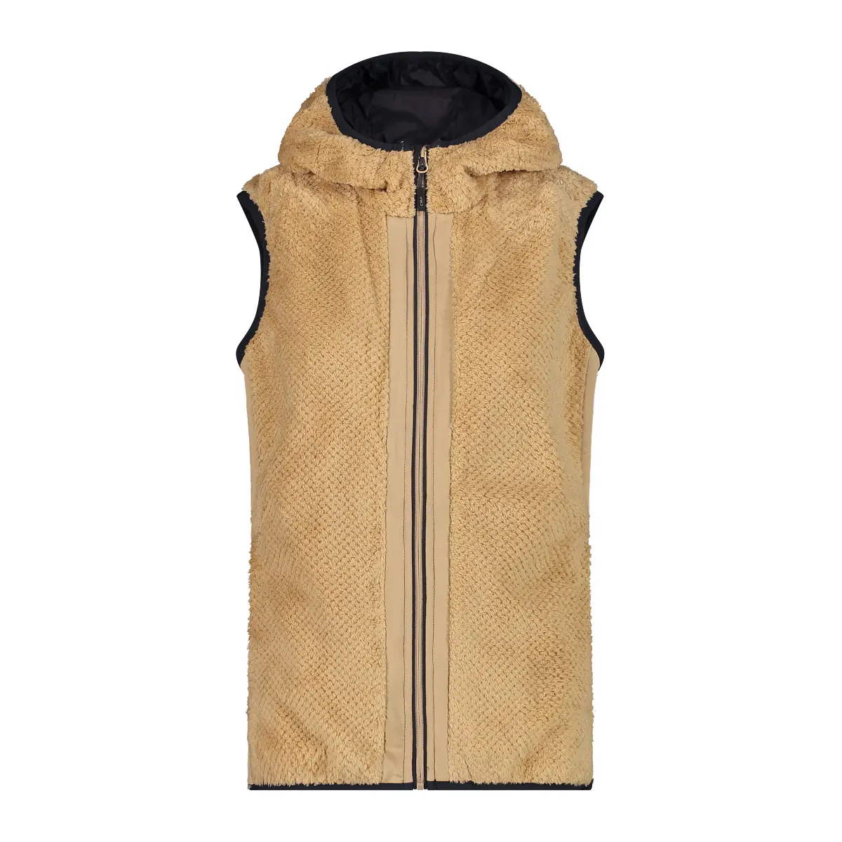 Ärmellose Damen-Hoodie-Fleecejacke CMP High Loft