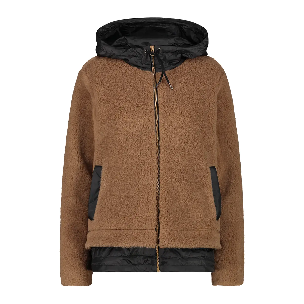 Cmp Women's Marron Wooltech Hoodie