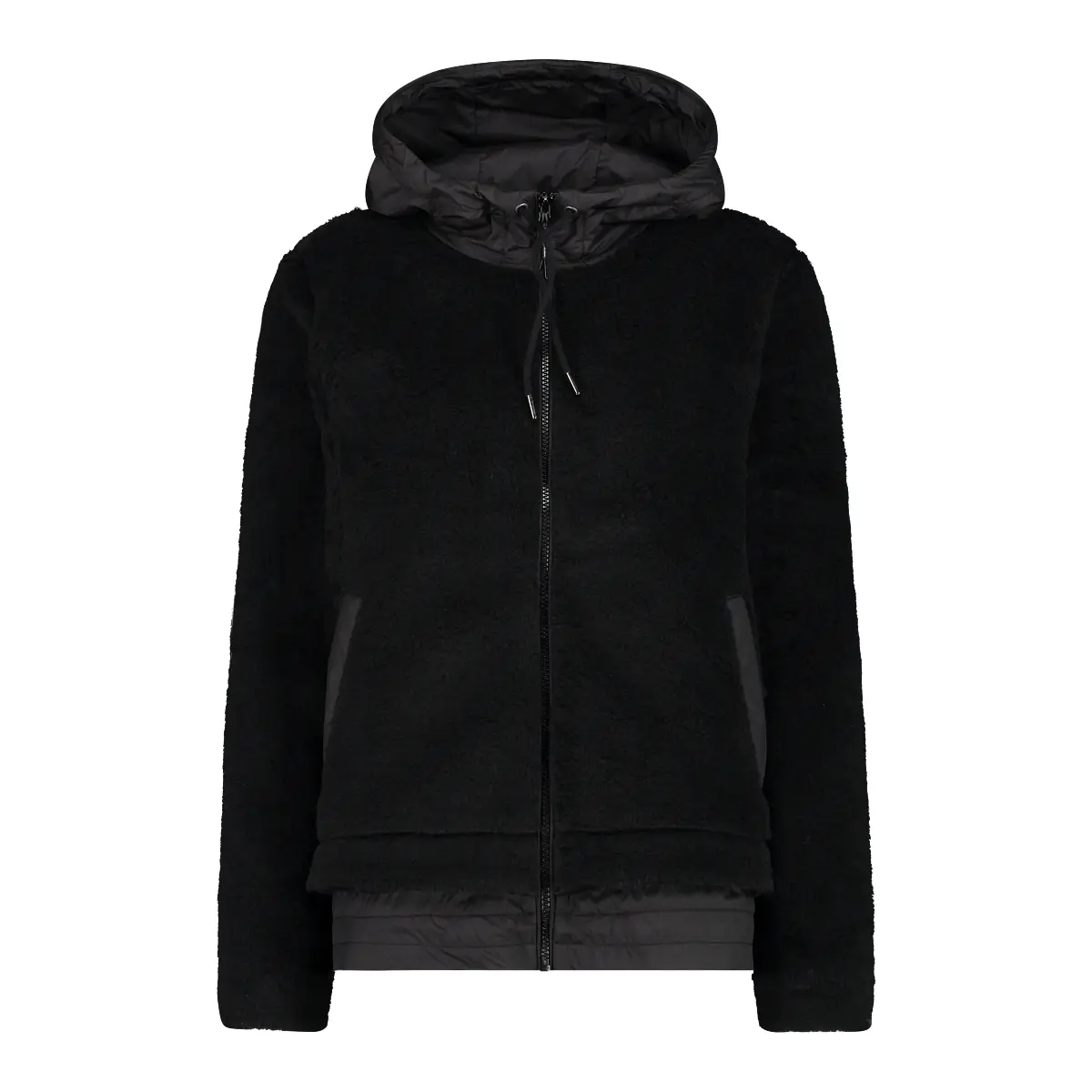 Cmp Women's Noir Wooltech Hoodie