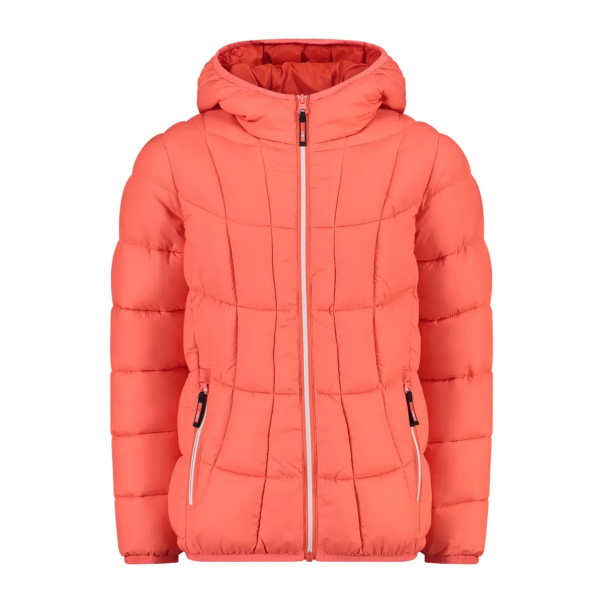 Cmp Girls Orange 'S Puffer Jacket