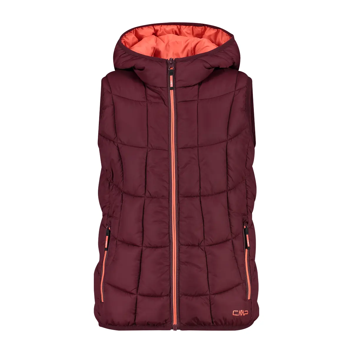 Cmp Girls Rouge ' Sleeveless Hooded Down Jacket