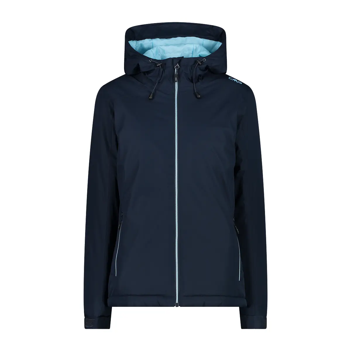 Cmp Women's Bleu Ripstop Hoodie