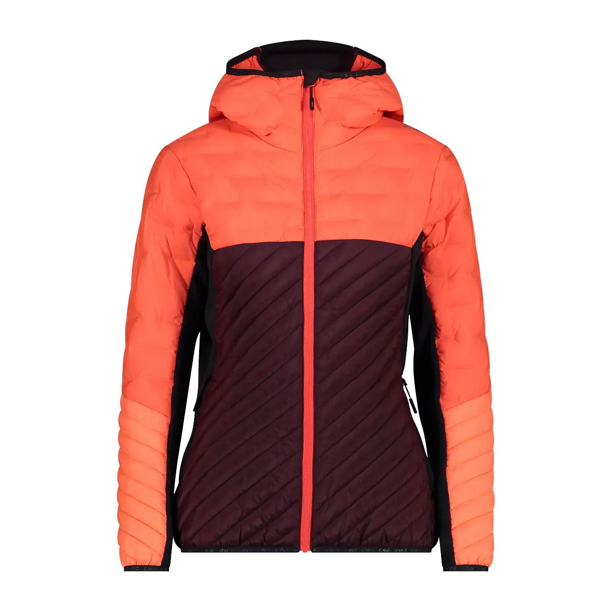 Damen Hybrid-Steppjacke mit Kapuze CMP Unlimitech
